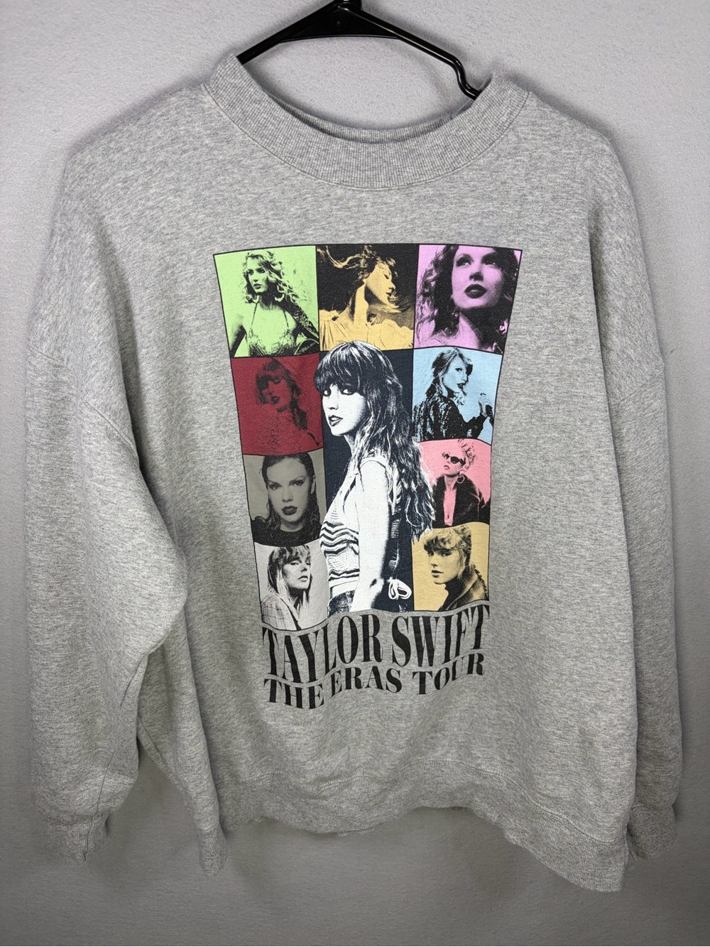 Taylor Swift Gray 'The Eras Tour' Crewneck Sweatshirt 360